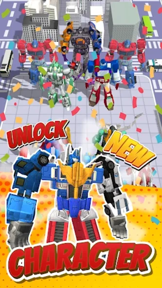 Superhero Robot Monster Battle [МОД: Бесконечные деньги, Монеты и Мега MOD] Screenshot 4