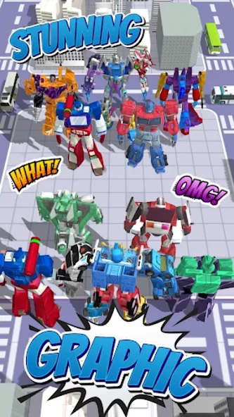 Superhero Robot Monster Battle [МОД: Бесконечные деньги, Монеты и Мега MOD] Screenshot 5