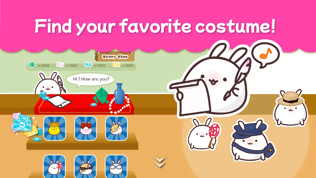 Hungree Bunny (Хангри Банни) [МОД: Деньги, Монеты и Меню MOD] Screenshot 3