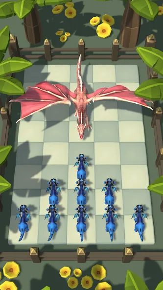 Dragon Fight - Merge Games [МОД: Много монет, Открытые уровни и Мега MOD] Screenshot 1