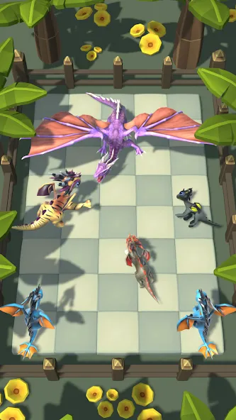 Dragon Fight - Merge Games [МОД: Много монет, Открытые уровни и Мега MOD] Screenshot 2