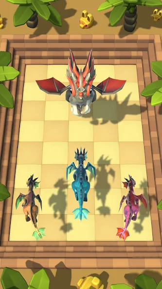Dragon Fight - Merge Games [МОД: Много монет, Открытые уровни и Мега MOD] Screenshot 3