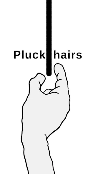 Pluck It: hairs and emotions [МОД: Деньги, Монеты и Меню MOD] Screenshot 1