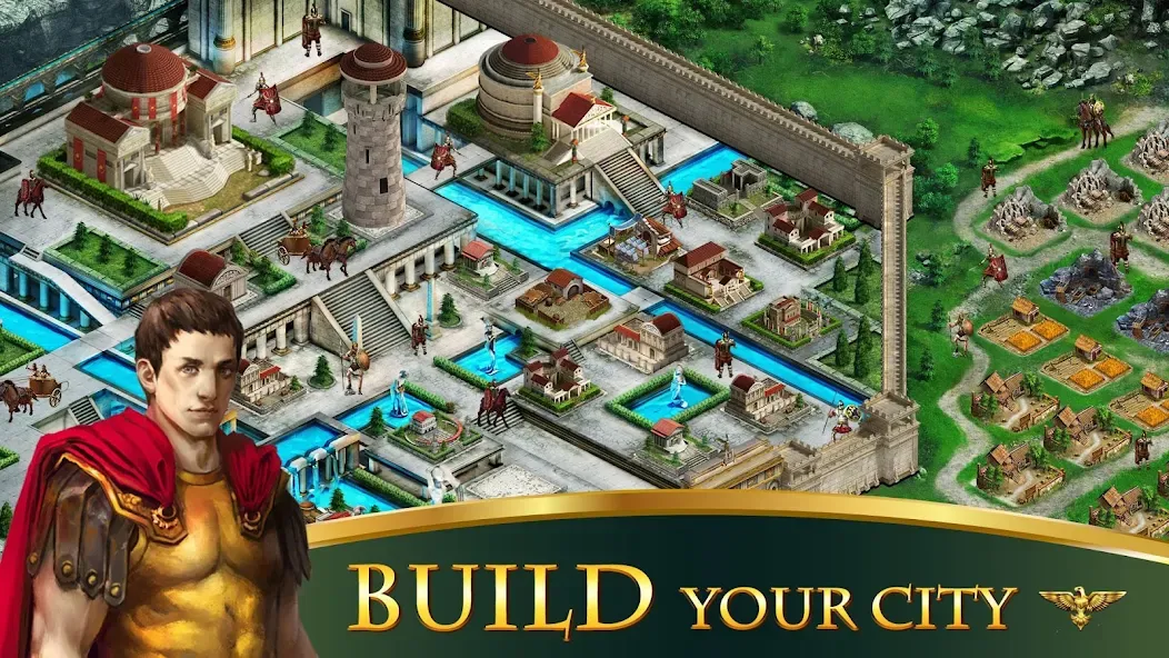 Empire:Rome Rising [МОД: Бесконечные деньги, Монеты и Мега MOD] Screenshot 1