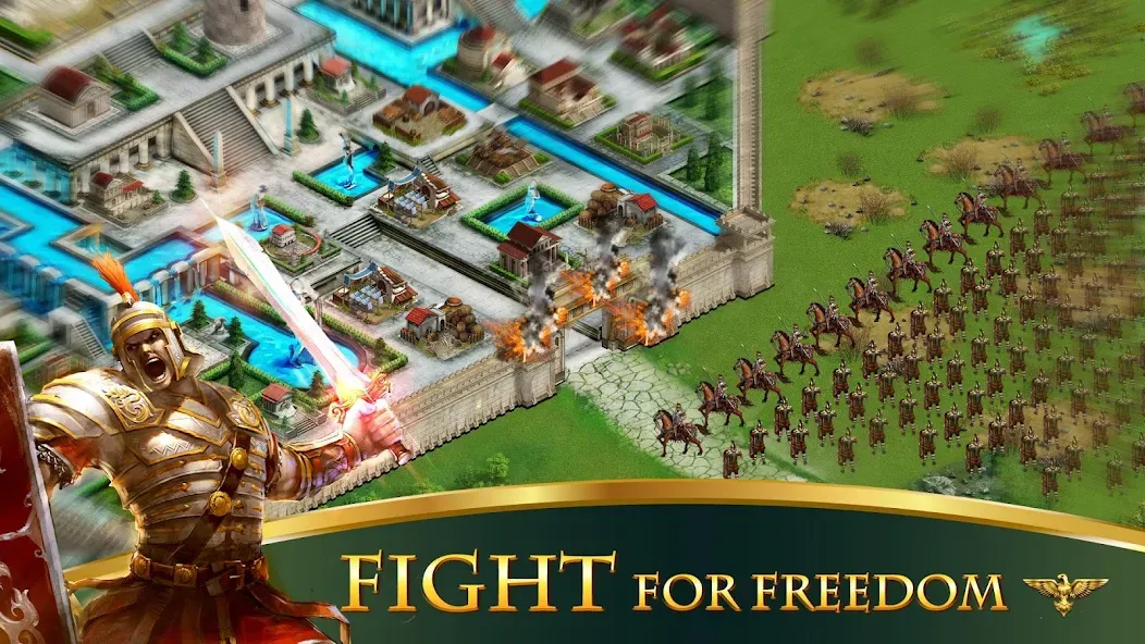 Empire:Rome Rising [МОД: Бесконечные деньги, Монеты и Мега MOD] Screenshot 2