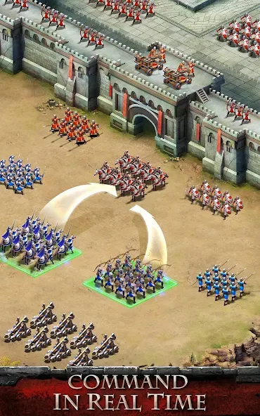 Empire War: Age of hero (Эмпайр Вар) [МОД: Много монет, Открытые уровни и Мега MOD] Screenshot 2