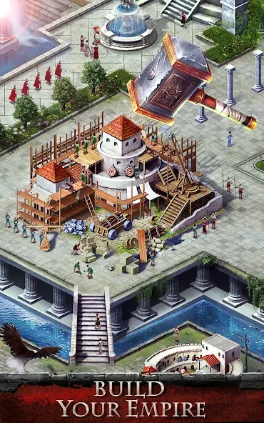 Empire War: Age of hero (Эмпайр Вар) [МОД: Много монет, Открытые уровни и Мега MOD] Screenshot 3