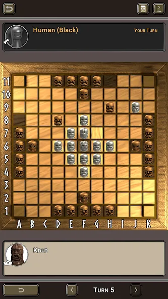 Hnefatafl (Хнефатафль) [МОД: Все открыто, Дополнительные деньги и Меню MOD] Screenshot 1