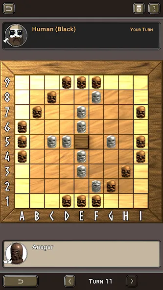 Hnefatafl (Хнефатафль) [МОД: Все открыто, Дополнительные деньги и Меню MOD] Screenshot 2