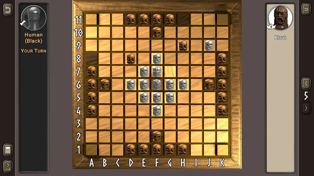 Hnefatafl (Хнефатафль) [МОД: Все открыто, Дополнительные деньги и Меню MOD] Screenshot 3