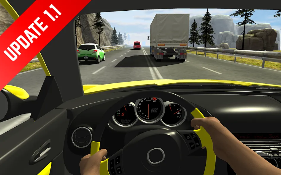 Racing in Car (Рейсинг ин Кар) [МОД: Все открыто, Дополнительные деньги и Меню MOD] Screenshot 2