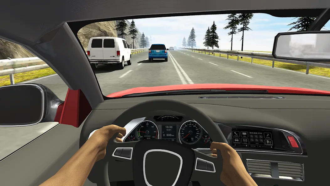 Racing in Car (Рейсинг ин Кар) [МОД: Все открыто, Дополнительные деньги и Меню MOD] Screenshot 3