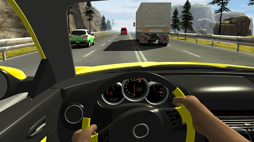 Racing in Car 2 (Рейсинг ин Кар 2) [МОД: Много денег, Монет и Все открыто] Screenshot 5