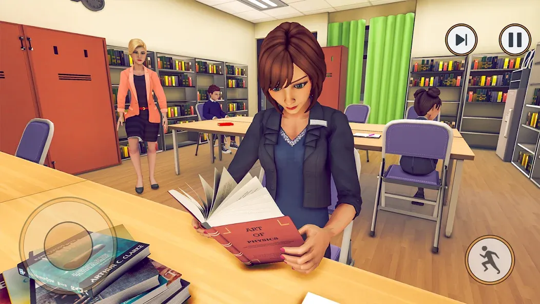 High School Teacher Simulator [МОД: Все открыто, Дополнительные деньги и Меню MOD] Screenshot 4
