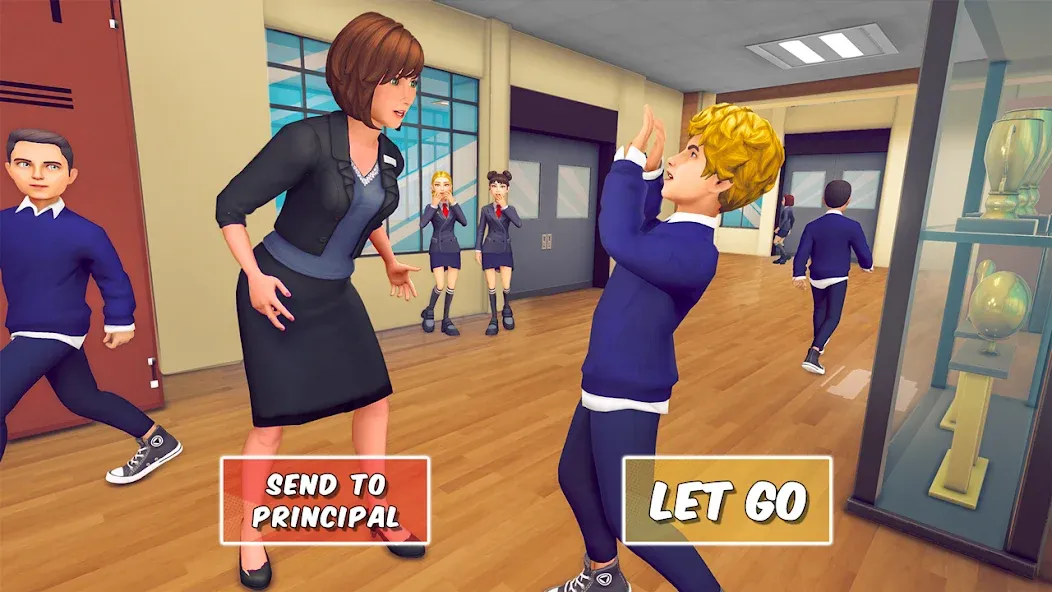 High School Teacher Simulator [МОД: Все открыто, Дополнительные деньги и Меню MOD] Screenshot 5