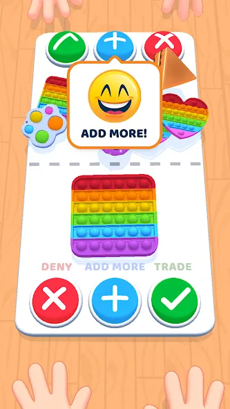 Fidget Toys Trading・Pop It 3D (Фиджет Тойс Трейдинг) [МОД: Много денег, Монет и Все открыто] Screenshot 3