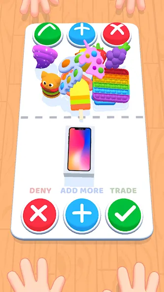 Fidget Toys Trading・Pop It 3D (Фиджет Тойс Трейдинг) [МОД: Много денег, Монет и Все открыто] Screenshot 5