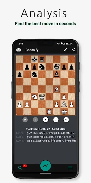 Chessify: Scan & Analyze chess [МОД: Много денег, Монет и Все открыто] Screenshot 2