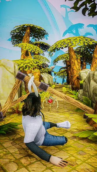 Forest Fun Run - Running Game (Форест ФанРан) [МОД: Деньги, Монеты и Меню MOD] Screenshot 1