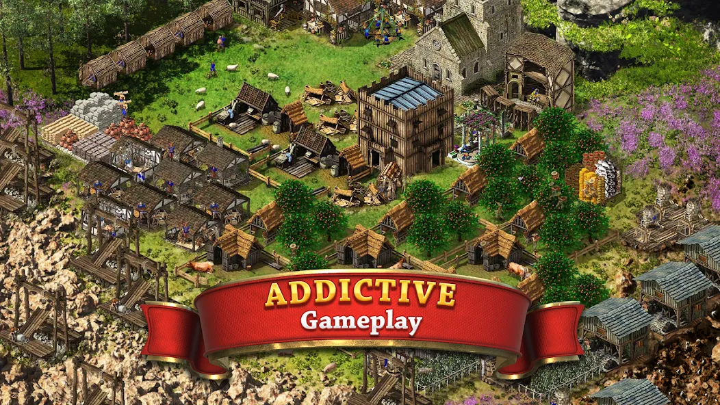 Stronghold Kingdoms Castle Sim (Стронгхолд Кингдомс) [МОД: Много денег, Монет и Все открыто] Screenshot 1