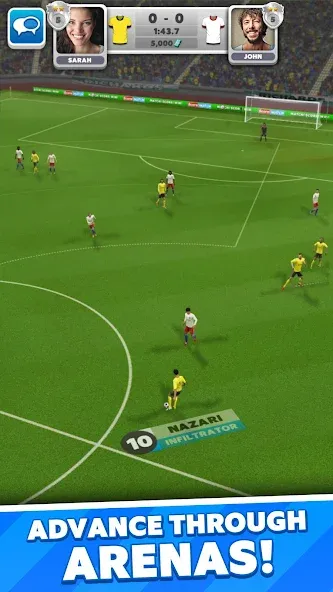 Score! Match - PvP Soccer [МОД: Бесконечные деньги, Монеты и Мега MOD] Screenshot 3