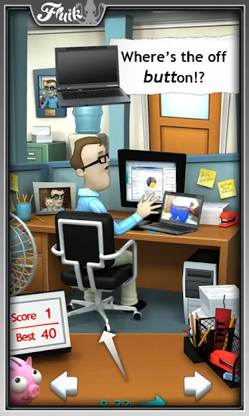 Office Jerk (Офисный задира) [МОД: Много денег, Монет и Все открыто] Screenshot 1