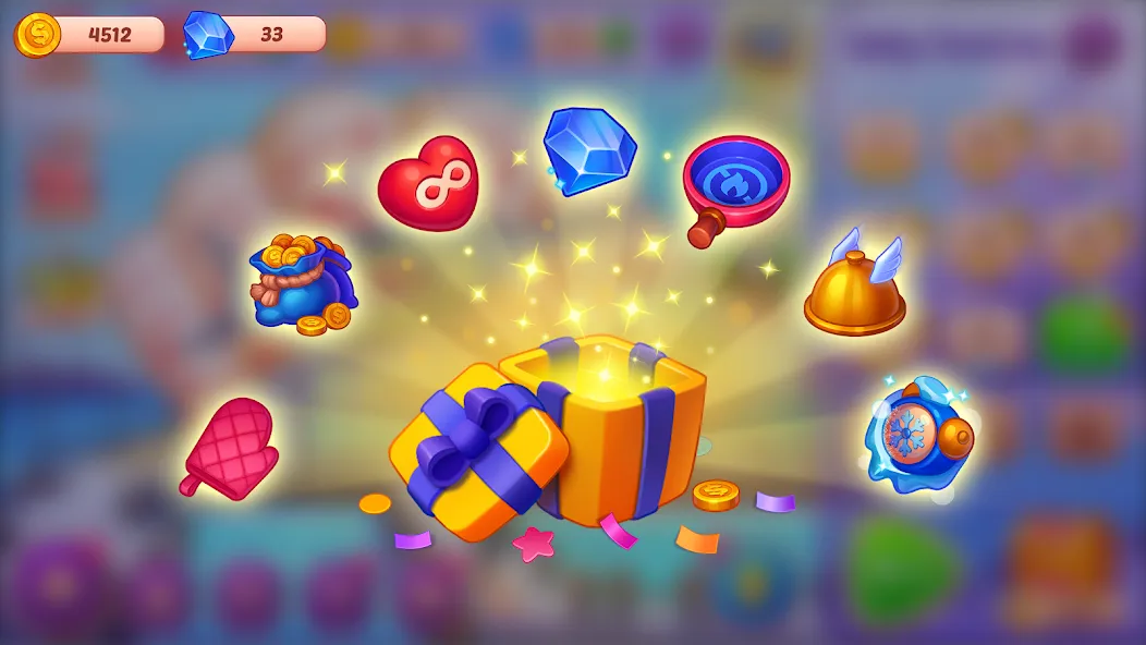 Cooking Crush - Cooking Game (Кукинг Краш) [МОД: Бесконечные деньги, Монеты и Мега MOD] Screenshot 5