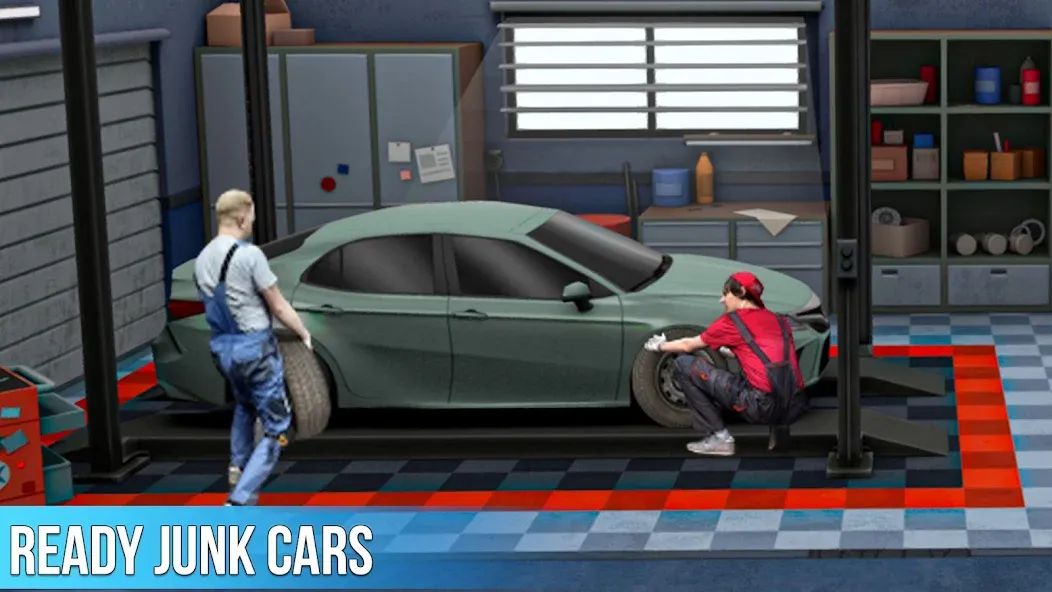 Used Car Dealers Job Simulator [МОД: Много монет, Открытые уровни и Мега MOD] Screenshot 1