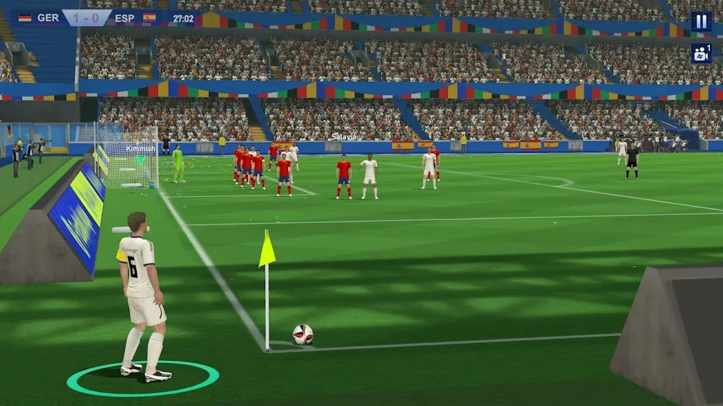 Football League 2024 (Футбольная Лига 2023) [МОД: Меню, Бесконечные монеты и Открытые уровни] Screenshot 5