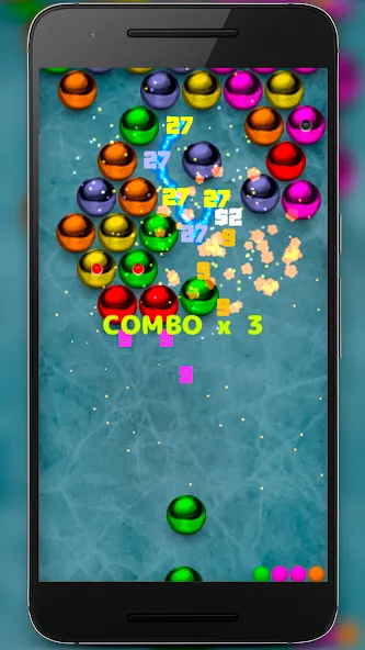 Magnetic balls bubble shoot [МОД: Бесконечные деньги, Монеты и Мега MOD] Screenshot 4