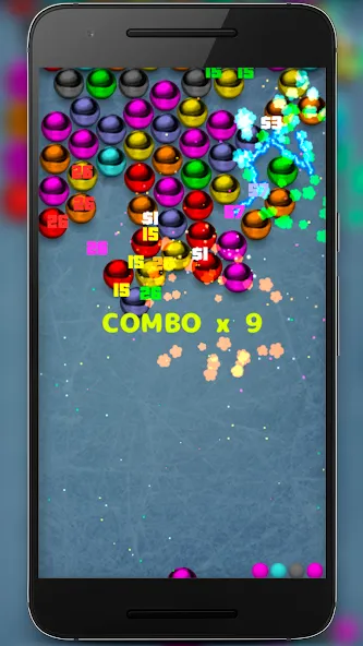 Magnetic balls bubble shoot [МОД: Бесконечные деньги, Монеты и Мега MOD] Screenshot 5