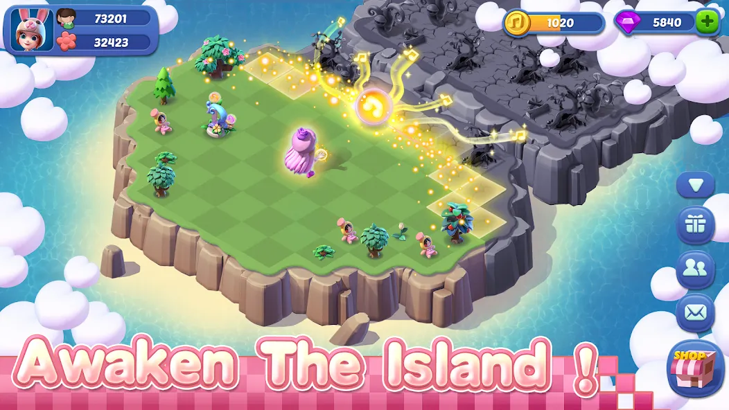 Mergical-Fun Match Island Game (Мерджикал) [МОД: Много монет, Открытые уровни и Мега MOD] Screenshot 5