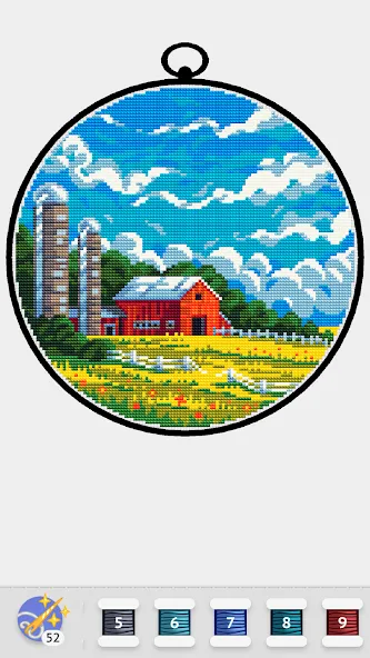 Cross Stitch Club (Кросс Стич Клуб) [МОД: Бесконечные деньги, Монеты и Мега MOD] Screenshot 2