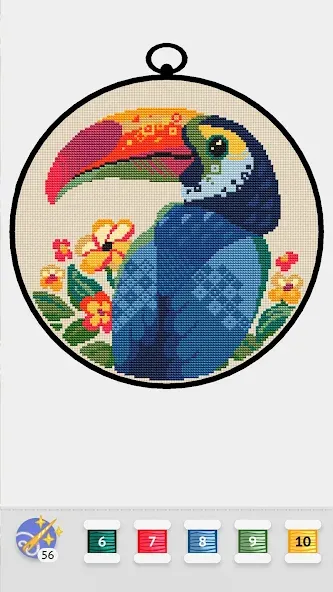Cross Stitch Club (Кросс Стич Клуб) [МОД: Бесконечные деньги, Монеты и Мега MOD] Screenshot 4