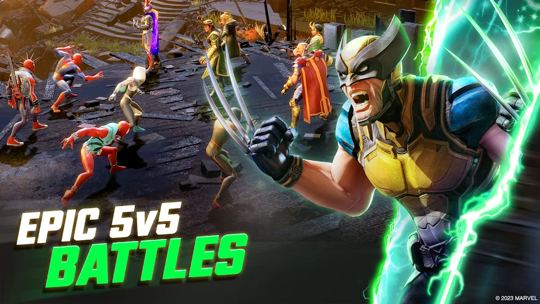MARVEL Strike Force: Squad RPG (Марвел Страйк Форс) [МОД: Много денег, Монет и Все открыто] Screenshot 3