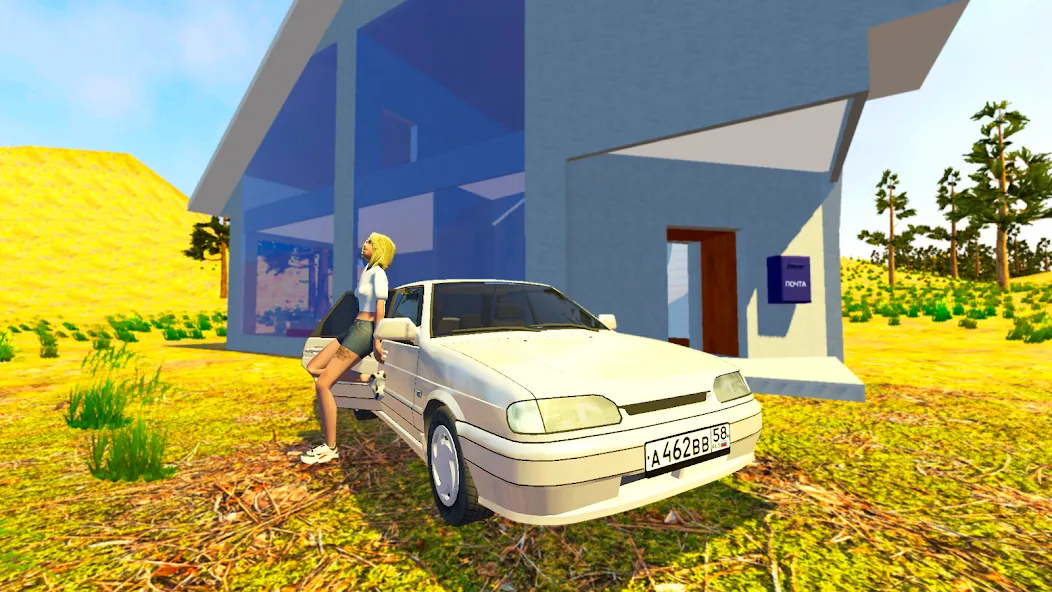 VAZ Driving Simulator: LADA [МОД: Деньги, Монеты и Меню MOD] Screenshot 1