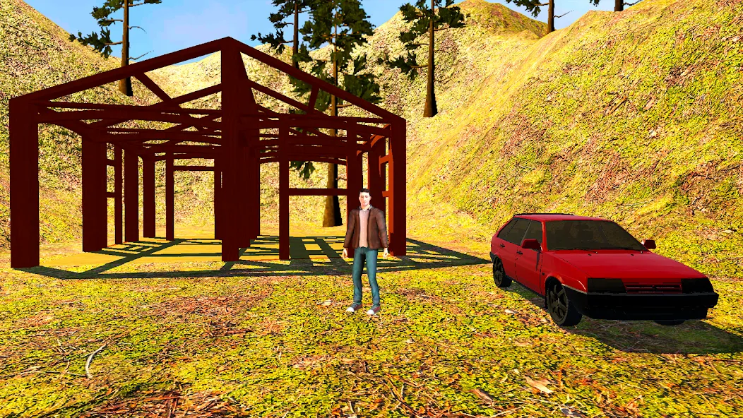 VAZ Driving Simulator: LADA [МОД: Деньги, Монеты и Меню MOD] Screenshot 3