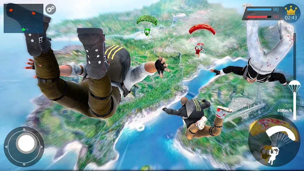 Commando Gun Shooting Games 3D [МОД: Бесконечные деньги, Монеты и Мега MOD] Screenshot 1