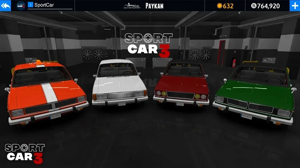 Sport car 3 : Taxi & Police - (Спорткар 3) [МОД: Бесконечные деньги, Монеты и Мега MOD] Screenshot 4