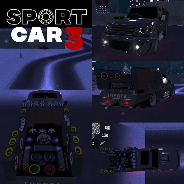 Sport car 3 : Taxi & Police - (Спорткар 3) [МОД: Бесконечные деньги, Монеты и Мега MOD] Screenshot 5