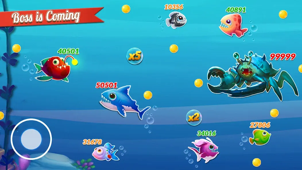 Fish.IO Fish Games Shark Games (Фиш Ай О Фиш Геймс Шарк Геймс) [МОД: Много денег, Монет и Все открыто] Screenshot 3
