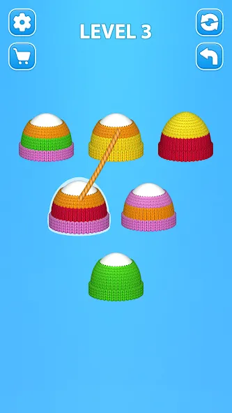 Cozy Knitting: Sorting games (Кози Ниттинг) [МОД: Много денег, Монет и Все открыто] Screenshot 1