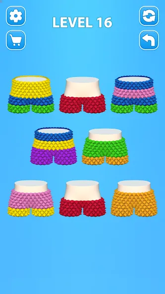 Cozy Knitting: Sorting games (Кози Ниттинг) [МОД: Много денег, Монет и Все открыто] Screenshot 3