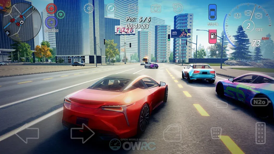 OWRC: Open World Racing Cars (ОВРК ) [МОД: Много денег, Монет и Все открыто] Screenshot 1