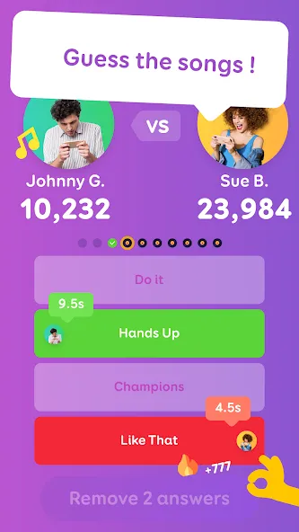 SongPop® - Guess The Song (СонгПоп) [МОД: Много монет, Открытые уровни и Мега MOD] Screenshot 1