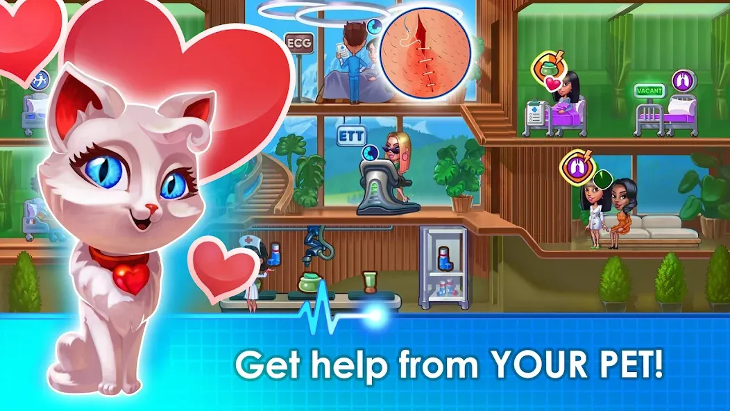 Doctor Dash ASMR Hospital (Клиника Дэш Безумный Госпиталь) [МОД: Бесконечные деньги, Монеты и Мега MOD] Screenshot 2