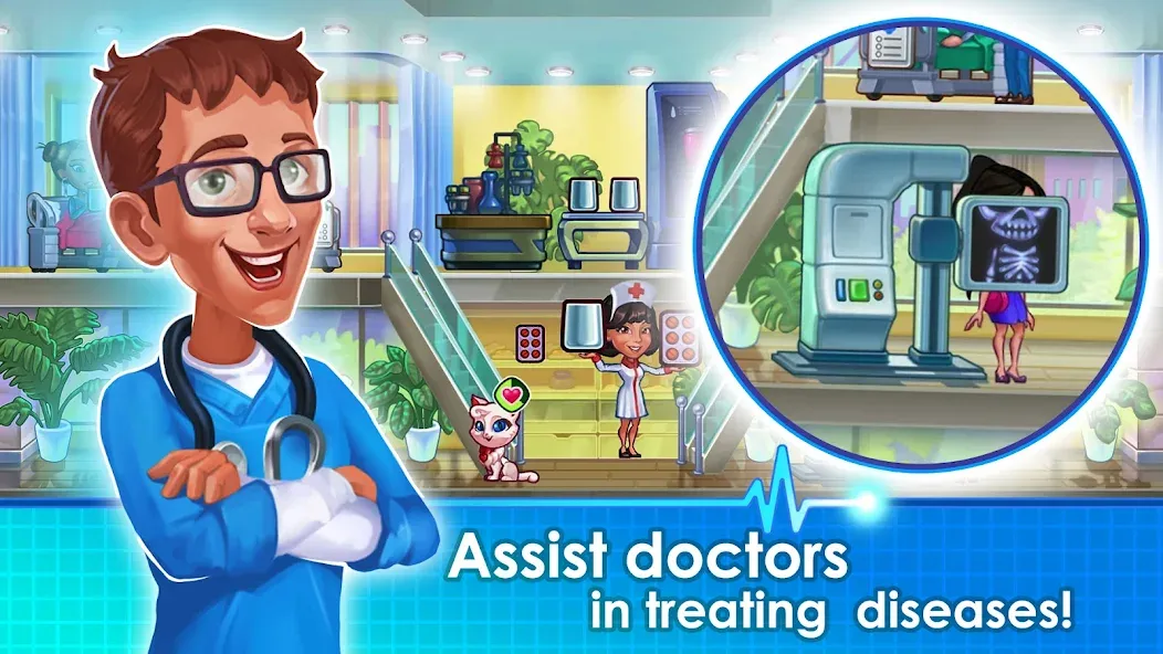 Doctor Dash ASMR Hospital (Клиника Дэш Безумный Госпиталь) [МОД: Бесконечные деньги, Монеты и Мега MOD] Screenshot 4