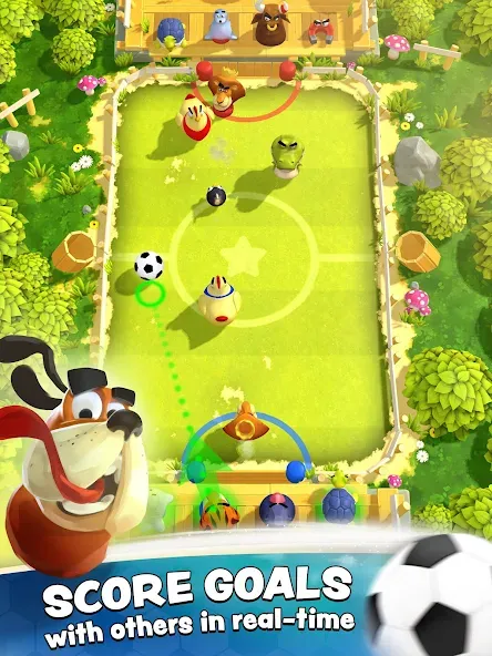 Rumble Stars Football (Рамбл Старс) [МОД: Много денег, Монет и Все открыто] Screenshot 1