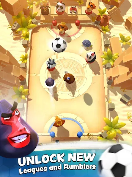 Rumble Stars Football (Рамбл Старс) [МОД: Много денег, Монет и Все открыто] Screenshot 2