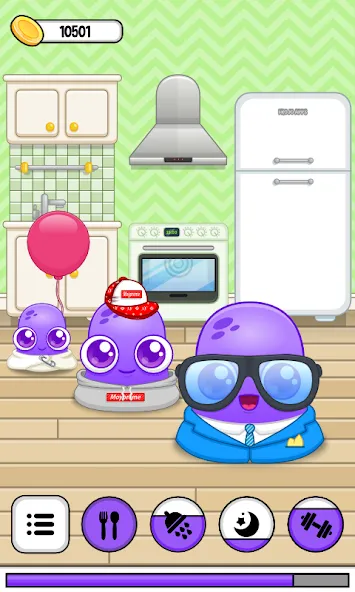 Moy 6 the Virtual Pet Game (Мой 6) [МОД: Меню, Бесконечные монеты и Открытые уровни] Screenshot 2